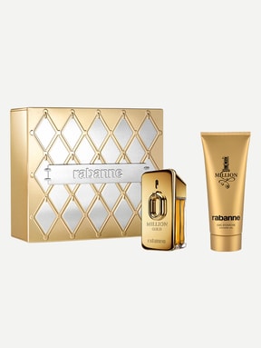 KIT PRESENTE MILLION GOLD 50ML & GEL DE BANHO 100ML