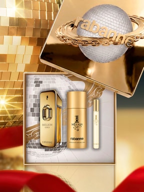 MILLION GOLD 100ML & DEODORANT 150ML & TRAVEL SIZE 10ML GIFTSET