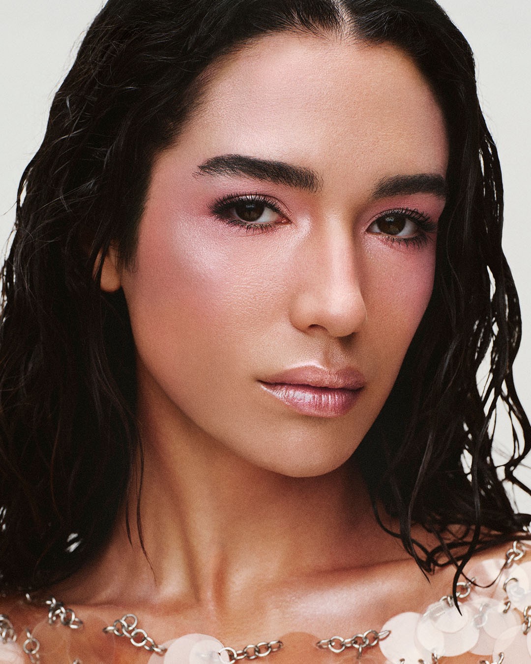 RABANNE MAKEUP / BLUSHY GODDESS LOOK