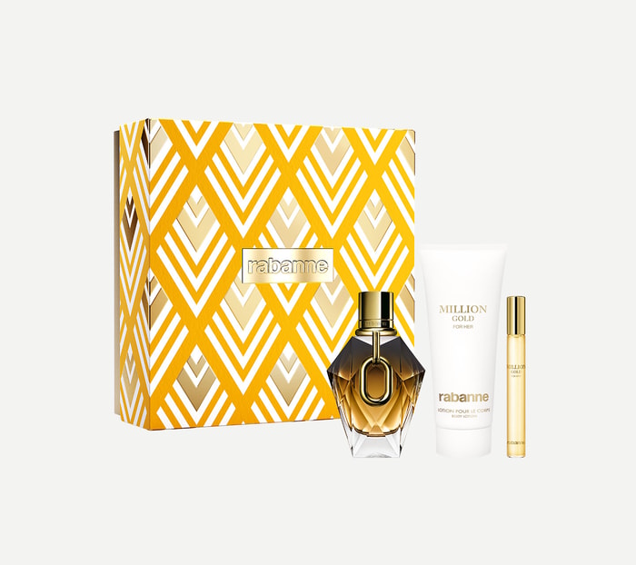 MILLION GOLD FOR HER PARFUM 90ML & BODY LOTION 100ML & TRAVEL