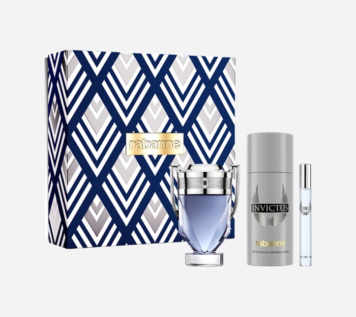Paco rabanne invictus eau de toilette 100ml +  desodorante spray 150ml +  eau toilette 10ml (Paco rabanne) - thumbnail 2