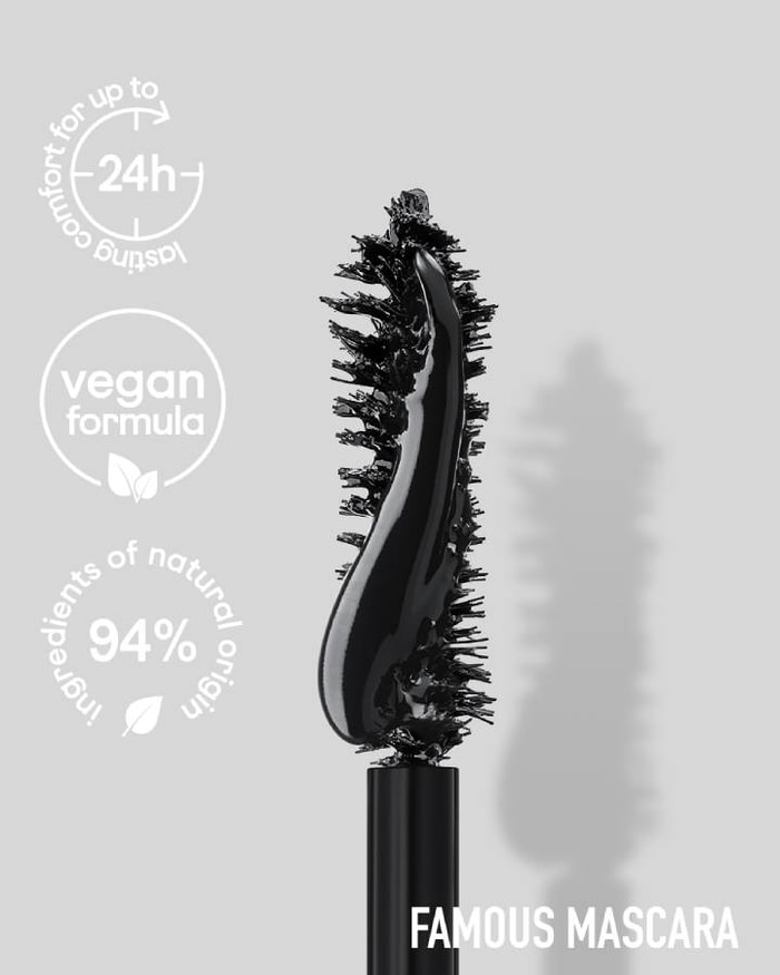 PR MUP FAMOUS MASCARA DEEP BLACK