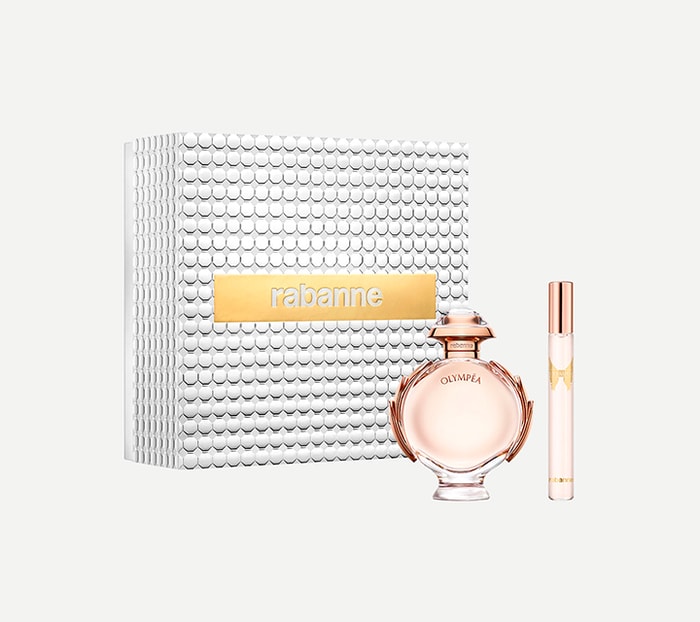 OLYMPEA EAU DE PARFUM 50ML & TRAVEL SPRAY 10ML GIFT SET