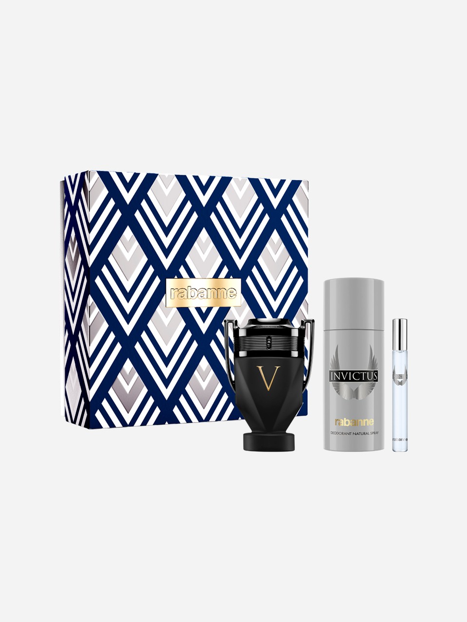INVICTUS Victory Absolu 100 ml & Deodorant Spray 150 ml & Travel Spray 10 ml Geschenkset