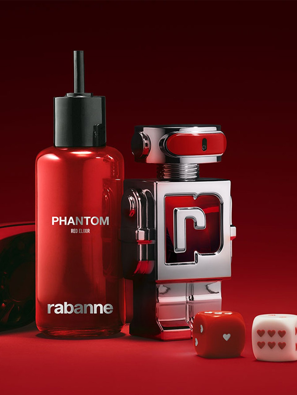 PHANTOM IN RED REFILL BOTTLE 200ML